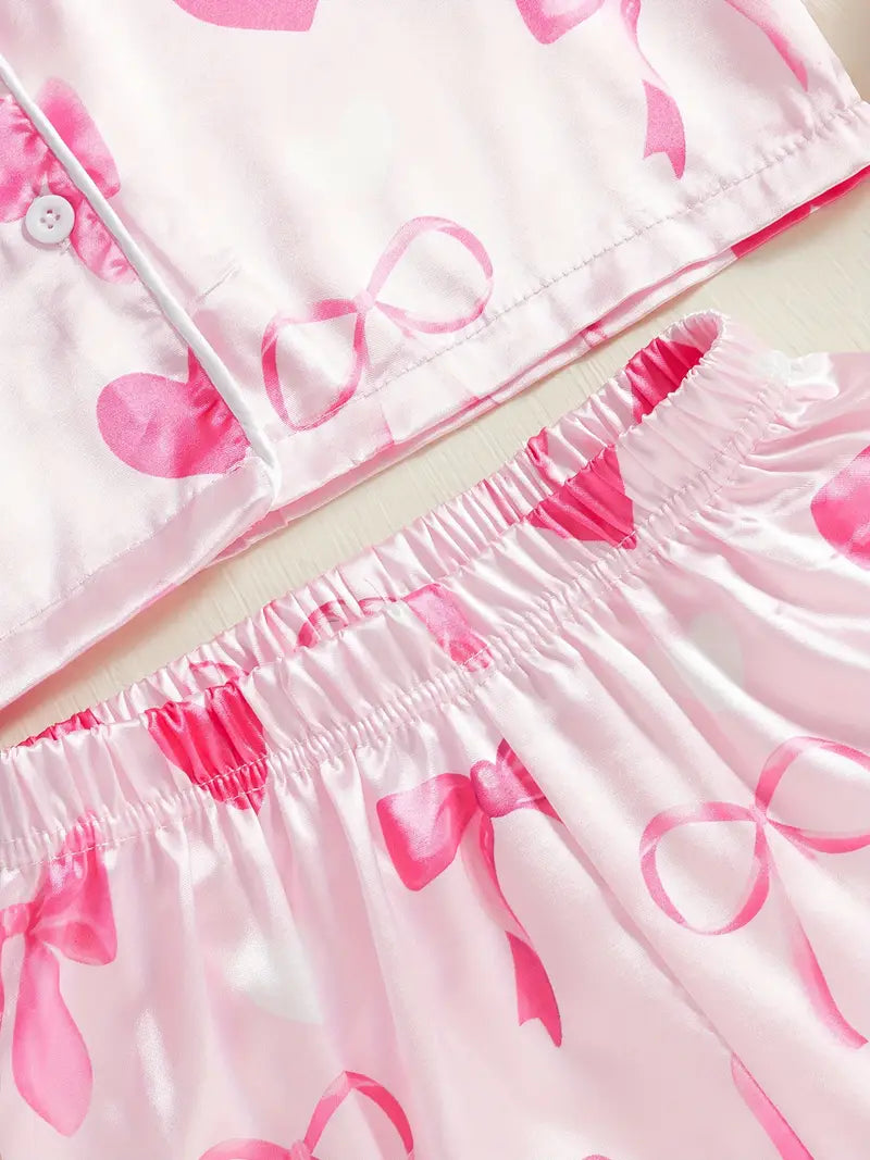 Valentine's Day Pajama Set for Girls 2-9 Years