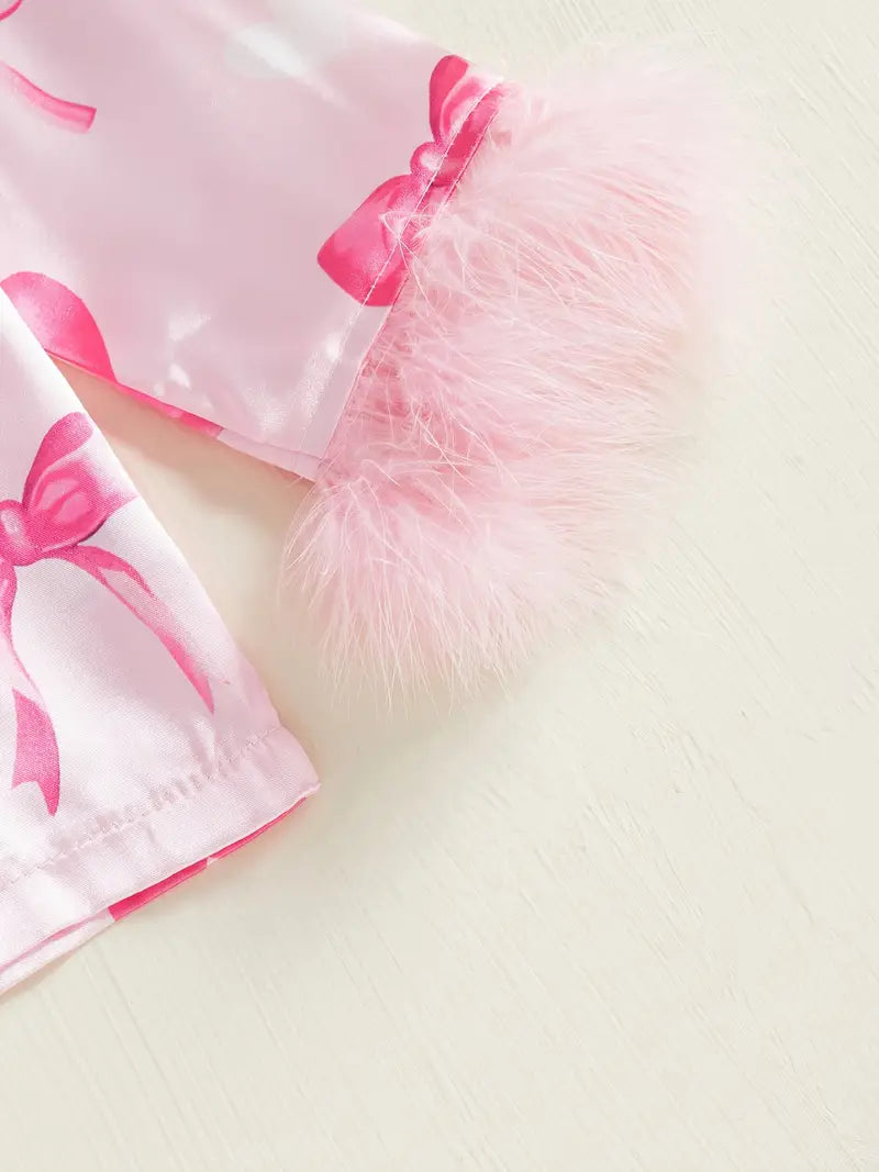 Valentine's Day Pajama Set for Girls 2-9 Years