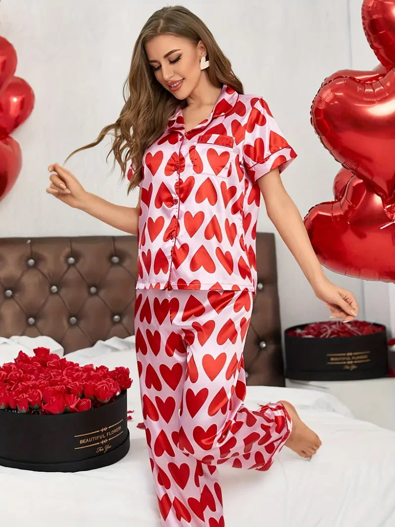 Valentine’s Heart Pajama Set