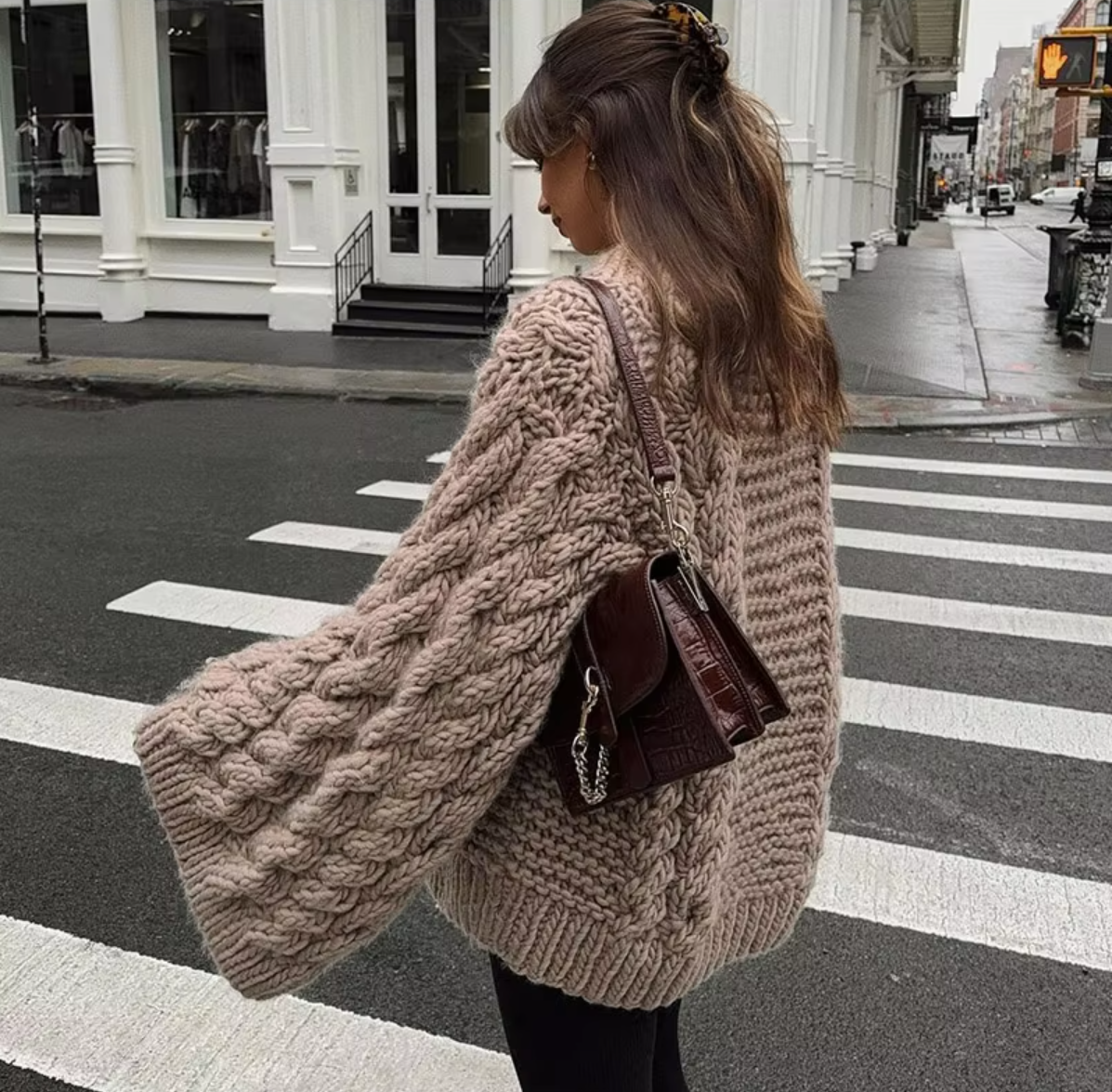 Oversized Knit Pullover