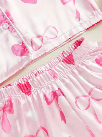 Valentine's Day Pajama Set for Girls 2-9 Years