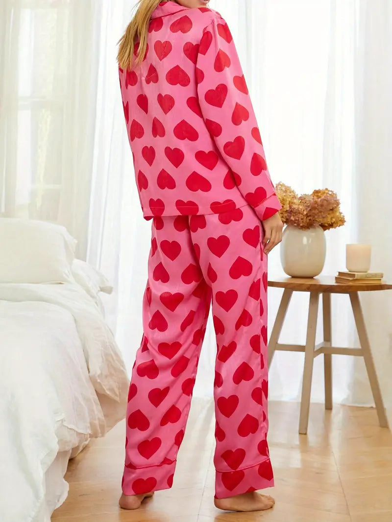 Valentine’s Heart Pajama Set