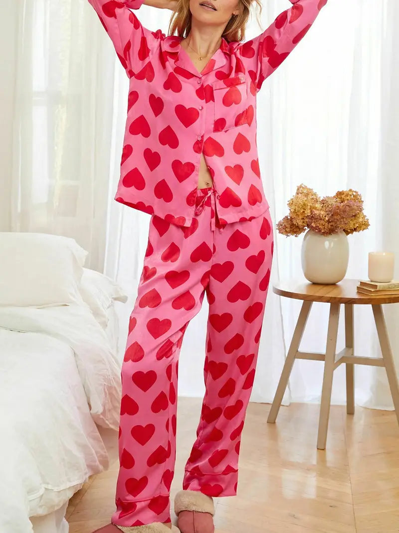 Valentine’s Heart Pajama Set