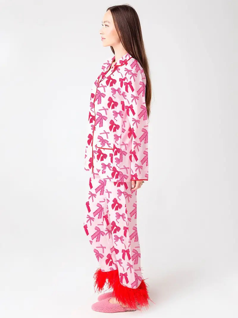 Women's Valentine's Day 2pcs Pajama Set