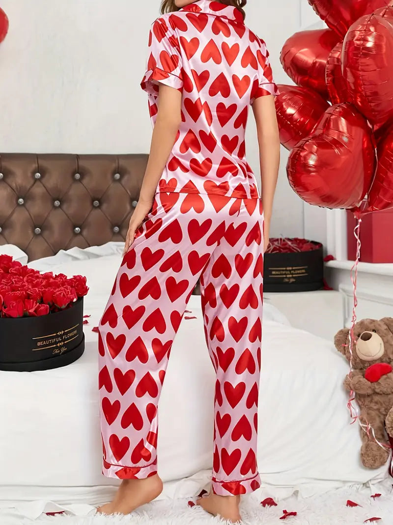 Valentine’s Heart Pajama Set